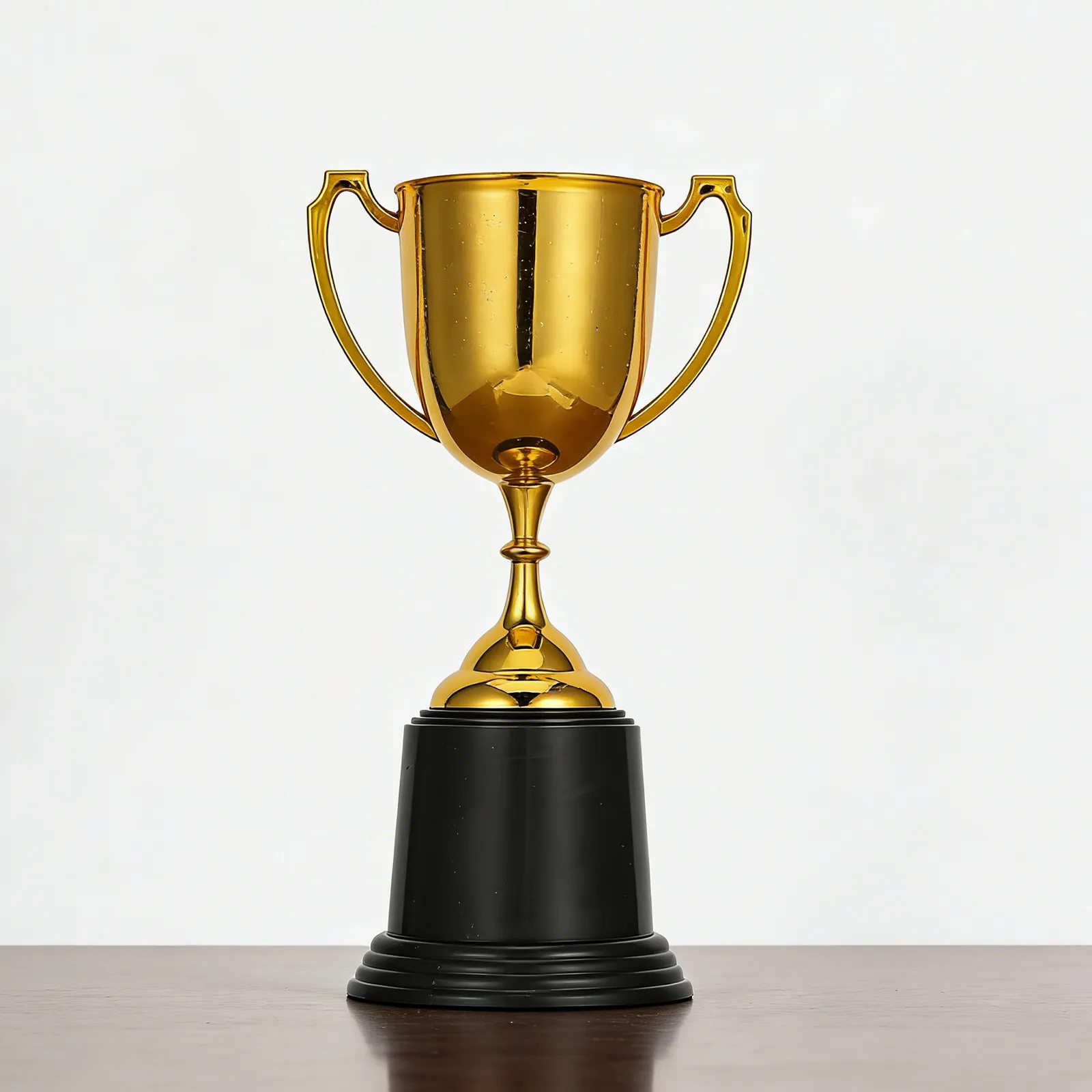 

Gold-Plated Plastic Trophy Cup 22Cm Lightweight Portable Small Football Trophy for Party Games Sports Contest Trophies Employee