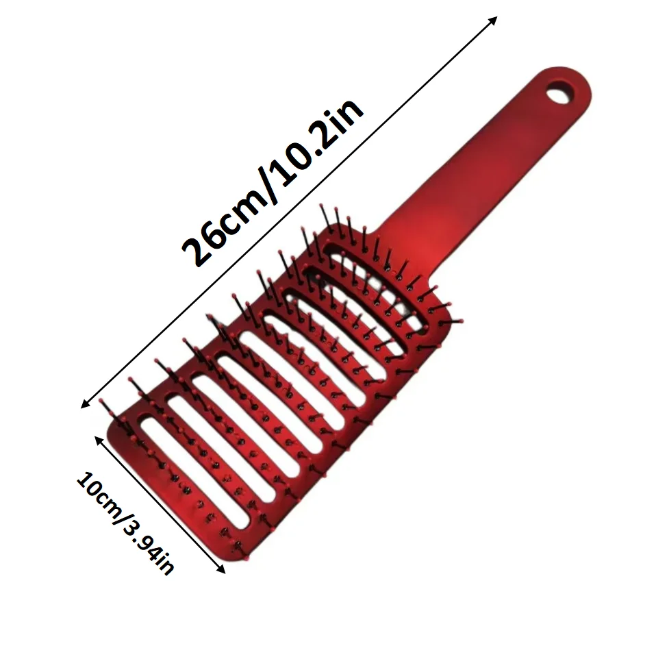 Large Curved Brush Internet Celebrity Voluminous Multifunctional Durable Comb Household Styling Large Roller for Hair Care