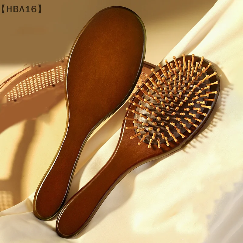 

tipoHBA16ováсно1 шт., массажная щетка из натурального сандалового дерева, мягкая подушка, круглая гладкая расческа для волос, зубы для здоровья кожи головы