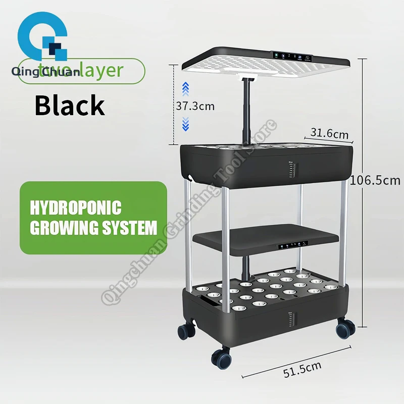 نظام زراعة الخضروات المائية الخفيفة، آلة زراعة الخضروات المائية الداخلية متعددة الطبقات، آلة زراعة الخضروات المائية الذكية #5