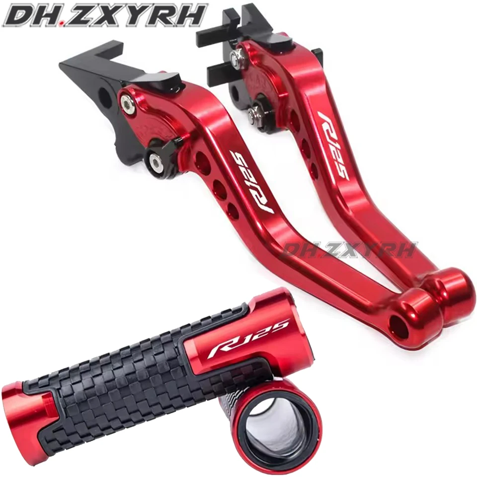 

For YZF-R125 YZF R125 R 125 2012 2013 Motorcycle CNC Aluminum Adjustable Short Brake Clutch Levers Handle Grips