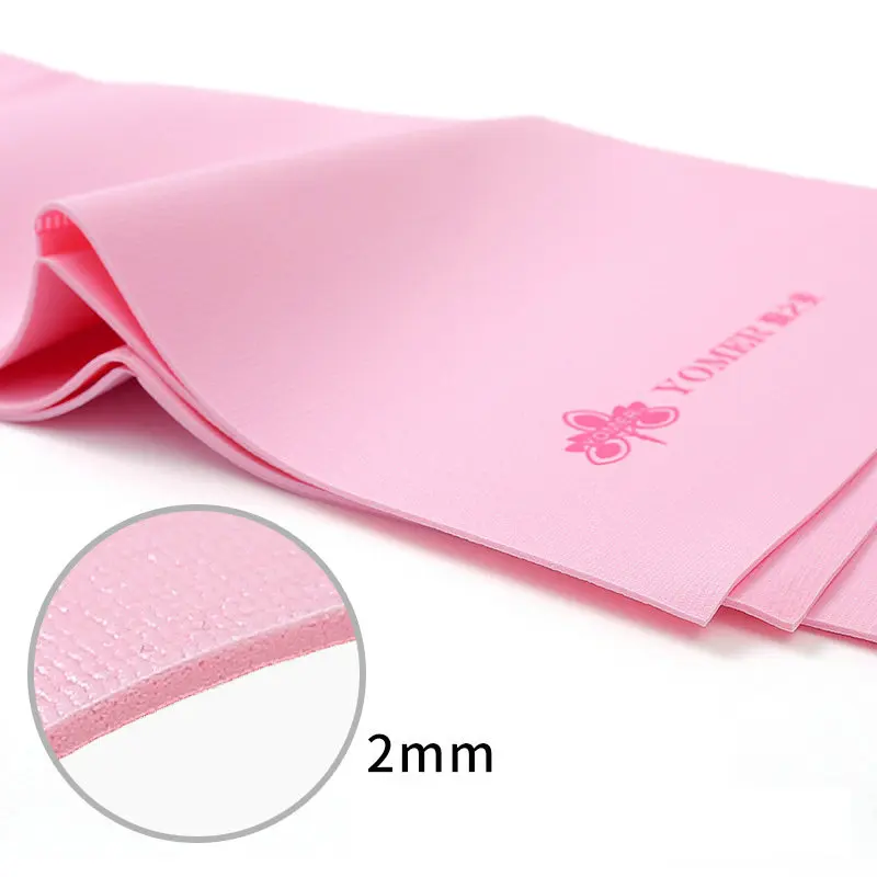 Yoga Mat Rubber Non-slip Cover Yoga Towel Lightweight Portable Folding PVC Outdoor Storage Professional Fitness