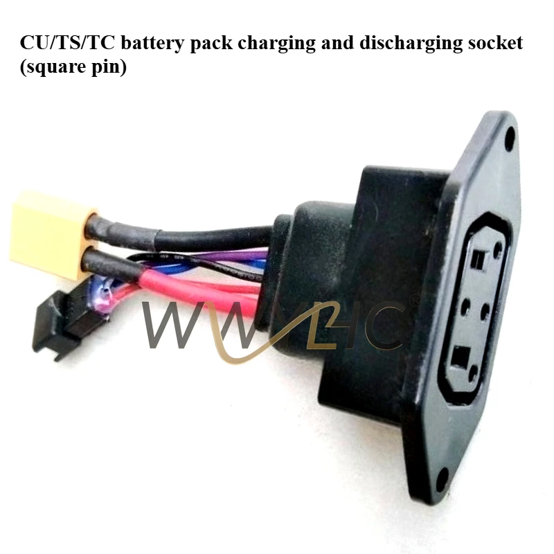 

Подходит для зарядного устройства Suke SOCO. Разъем для зарядки корпуса Suke, разъем для аккумулятора, кабель для аккумулятора.