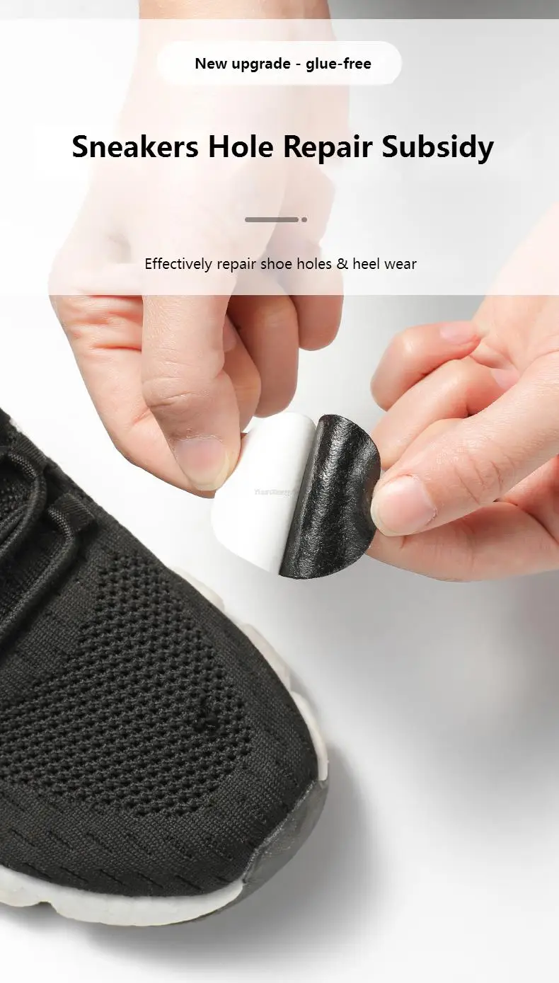 Sportschuhe Patches Vamp Reparatur Schuheinlagen Patch Sneakers Fersenschutz Klebepflaster Reparatur Schuhe Ferse Fußpflegeprodukte – Detail 1