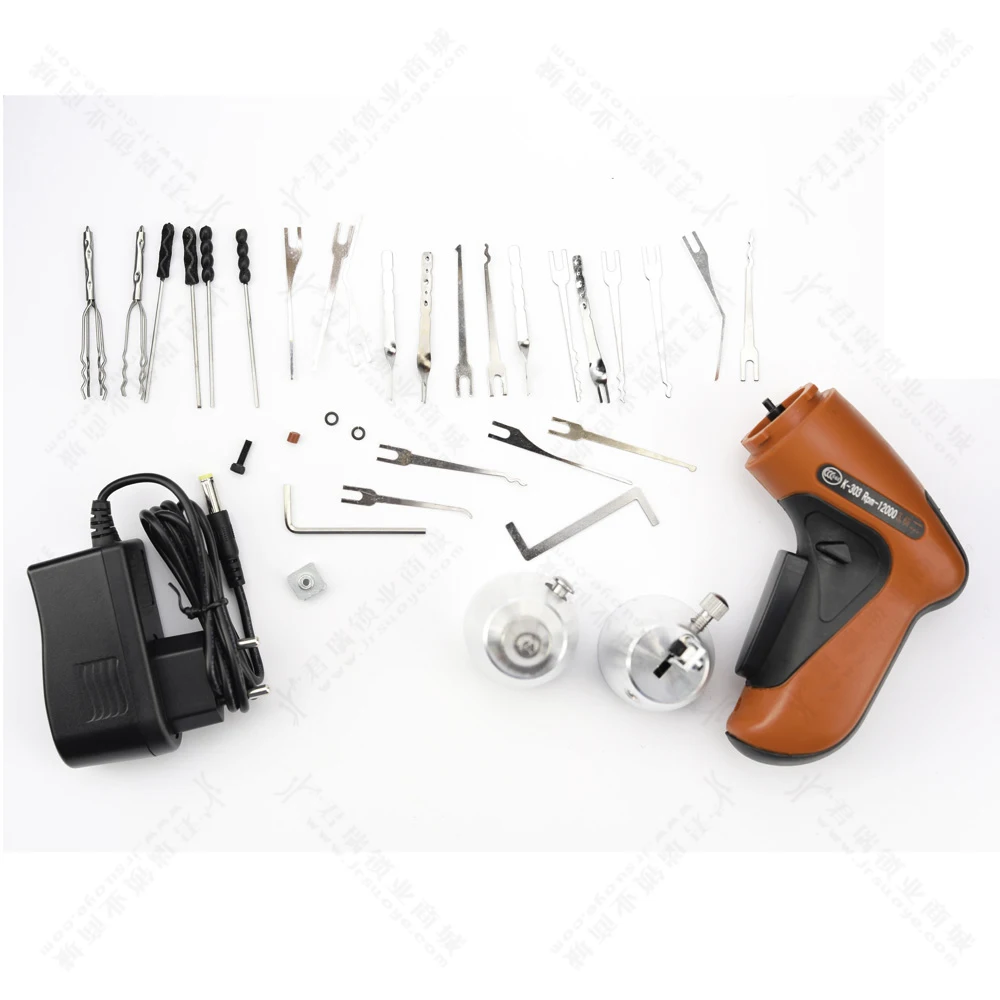 KLOM Electric Pick Gun extra portable picks set Electric Pick Gun Extra Portable Picks Set  Lock Picking Kit