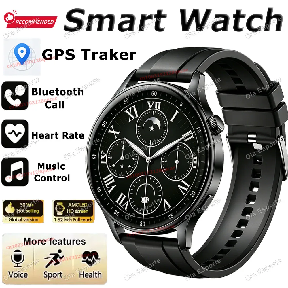 Men's Watch 5 Pro GPS SmartWatch