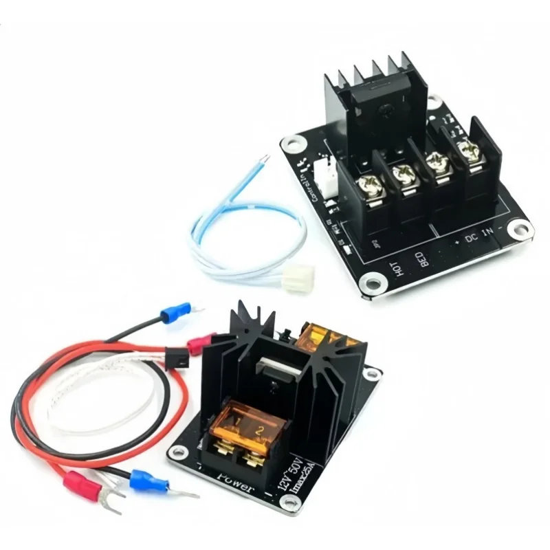 3D printer accessories: high-power hotbed module, MOSFET expansion board for high current 25A/30A power load