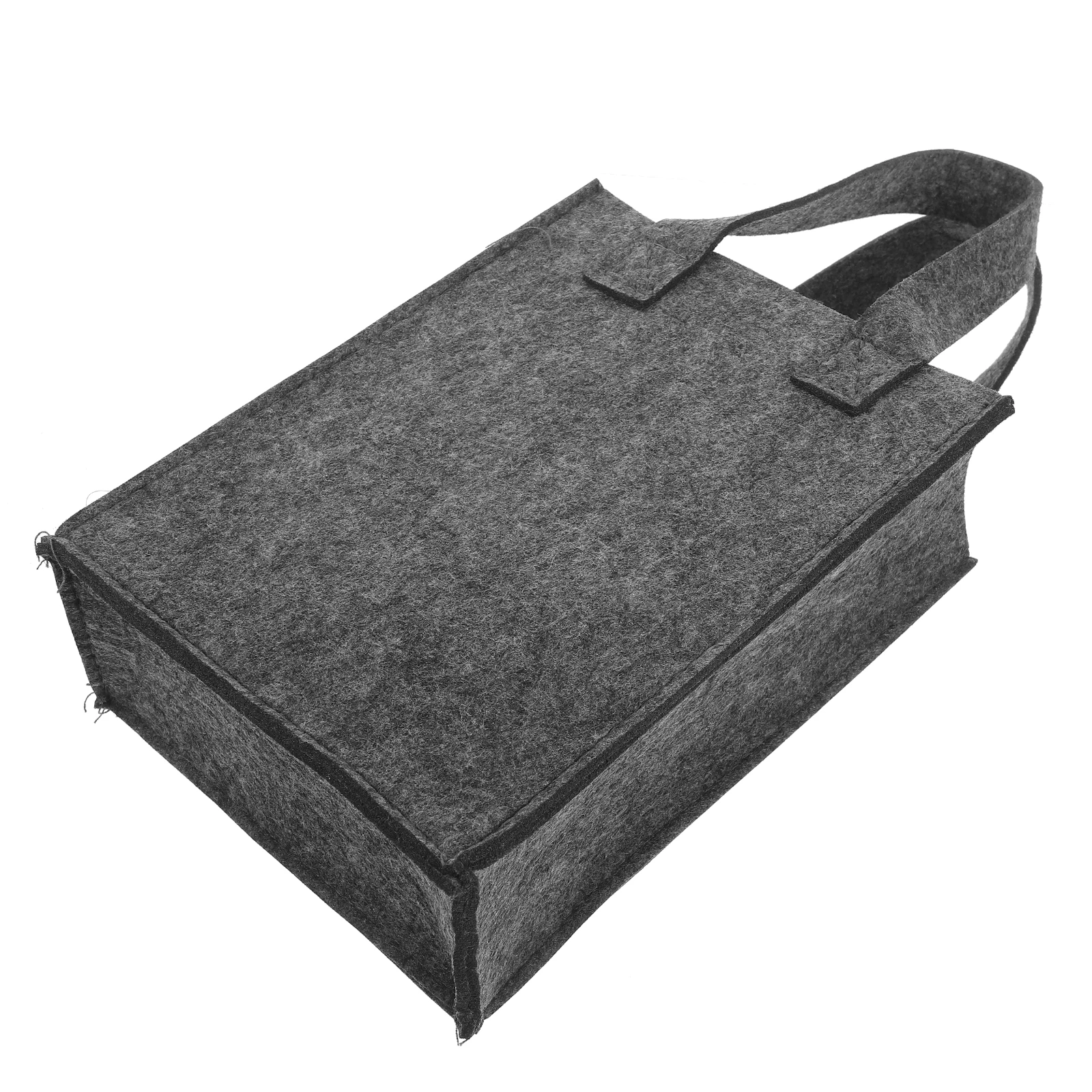 

24x18x8 5cm Felt Material Bottle Carrier Gift Wrapping Practical Felt Gift Pouches Storage Tote Pouch
