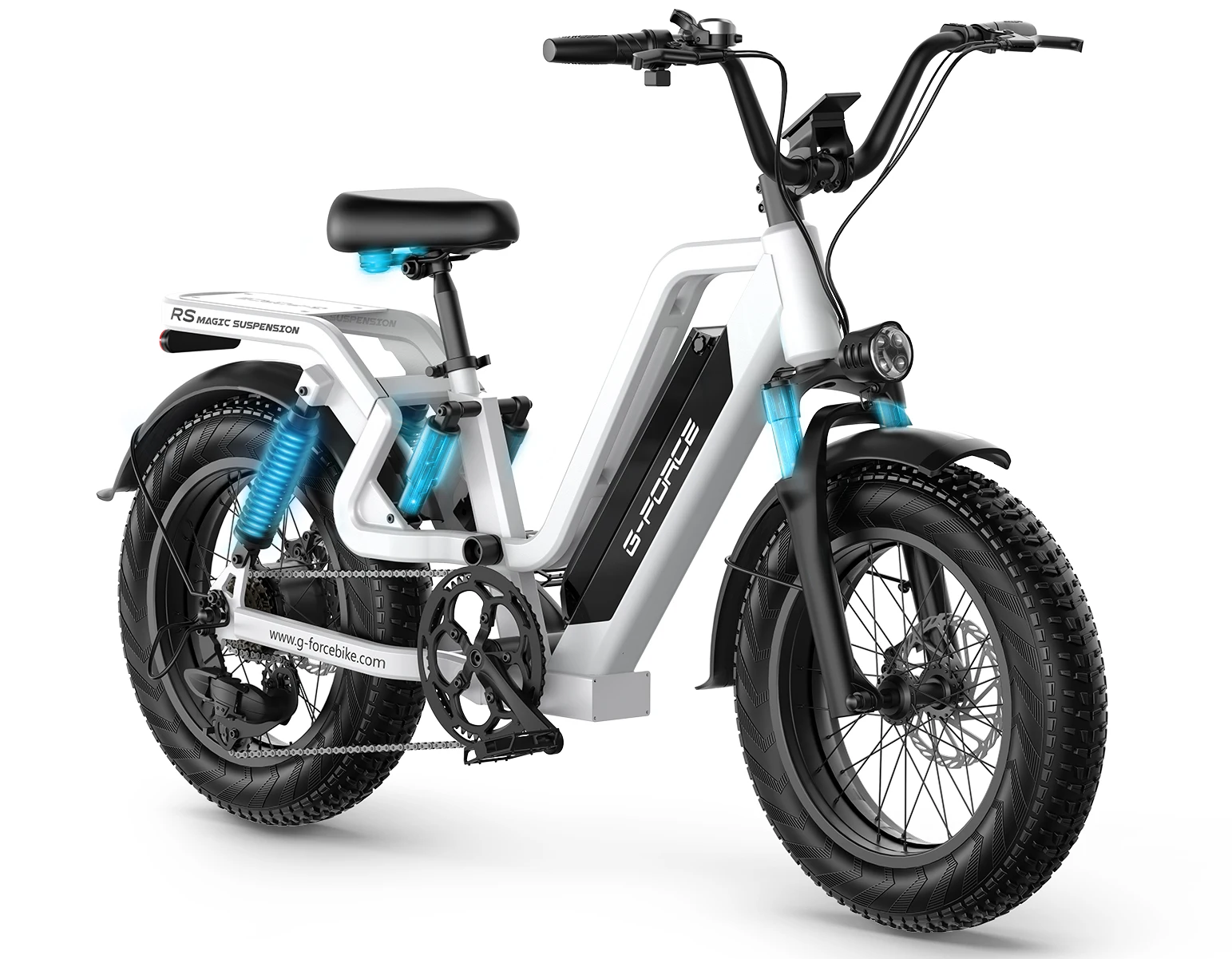 Vélo électrique tout-terrain G-FORCE RS ST, puissance 750W, batterie 48V25Ah, vélo électrique pour adultes, pneus larges de 20*4 pouces, vélo électrique