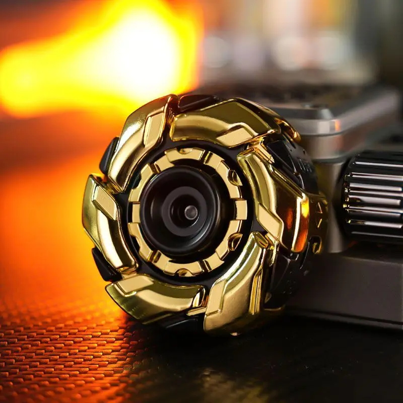 Creative Mechanical Rotating Finger Gyroscope Alloy Outdoor EDC Portable Toy Tool