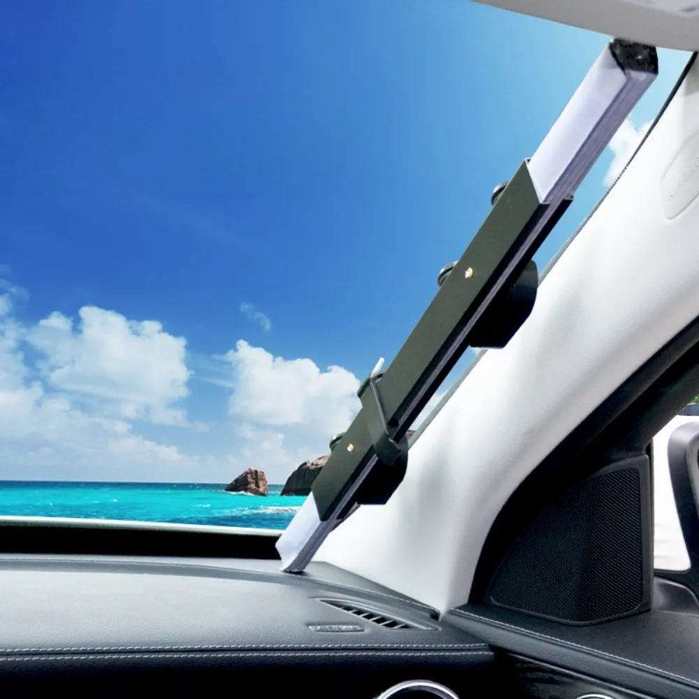 

Automobile sunscreen, heat insulation, sunshade, automatic telescopic folding front glass sunshade cover, suction cup sunshade