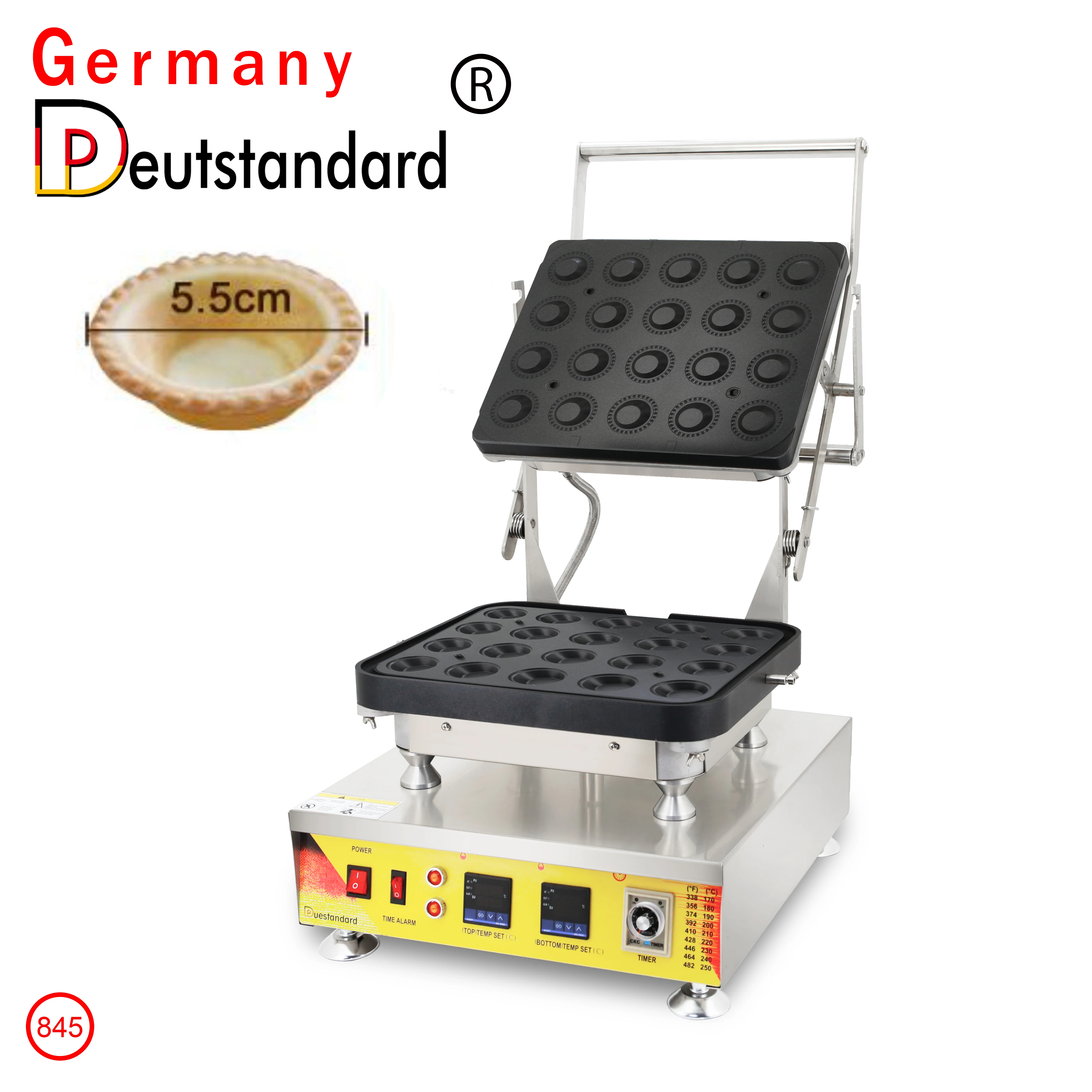 

Popular Commercial Egg Tart Machine Stainless steel Eggs Tart Shell Press Cake Maker Tartlets Shells Forming Bakery Equipment