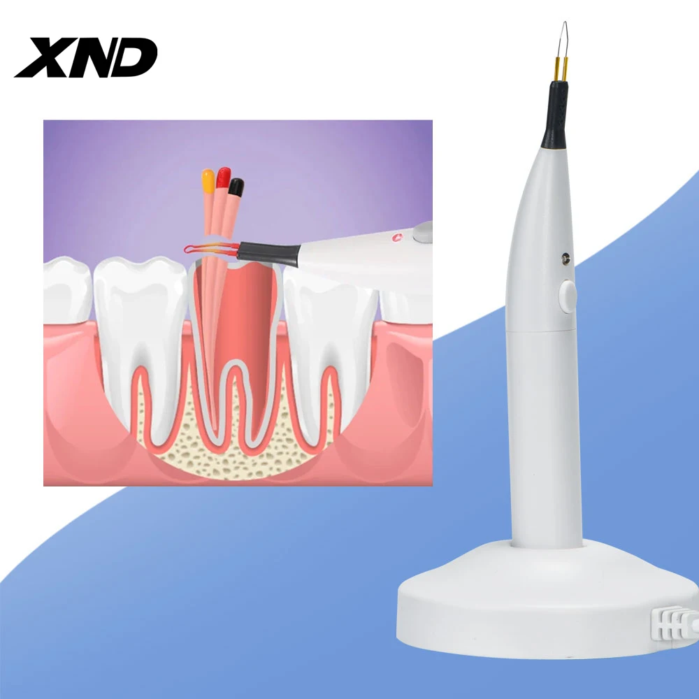 

XND 4 Heating Tips Gum Cutter Dental Gutta Percha Cutting Wireless Charging Socket Heating System Dentist Tools Equipment