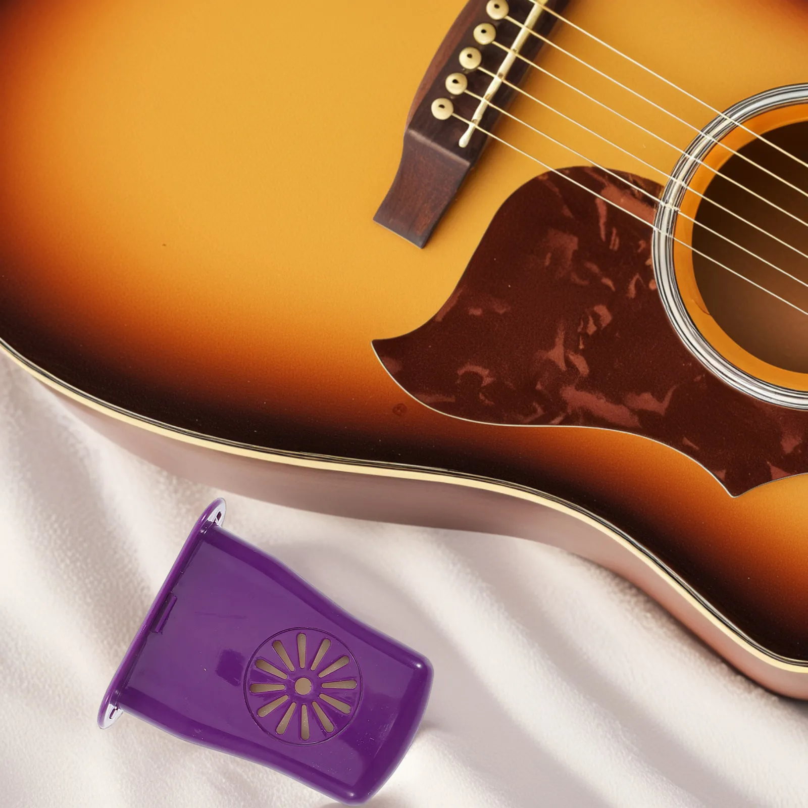 Acoustic Guitar Humidifier for Soundhole – Plastic Moisture Controller for Folk and Bass Guitars