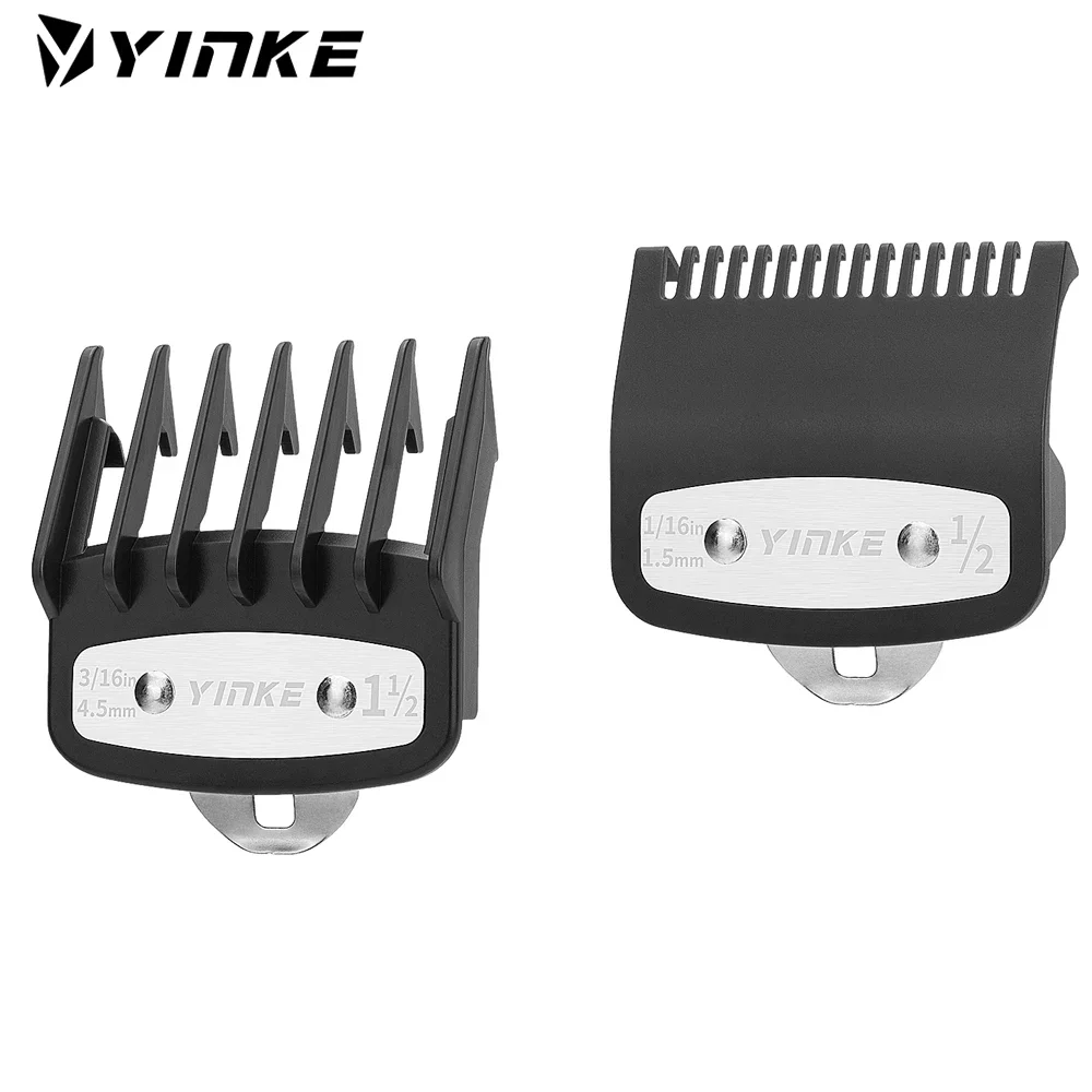 

Yinke 1.5mm and 4.5mm Limit Comb Set For Wahl Electric Clipper Hair Clippers Guard Barber Shop Professional Cutting Guide Comb