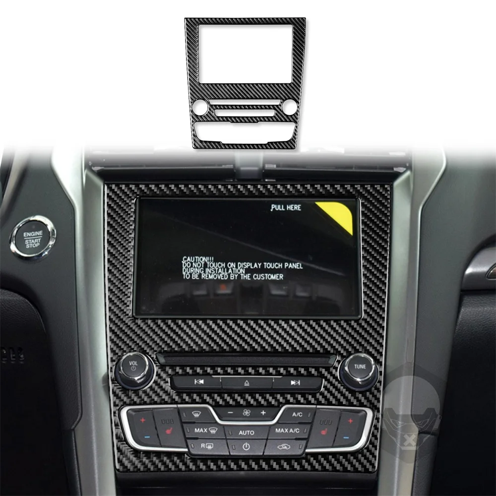 

Fits for 2013-2019 Ford New Mondeo Center Carbon Fiber Trim Sticker