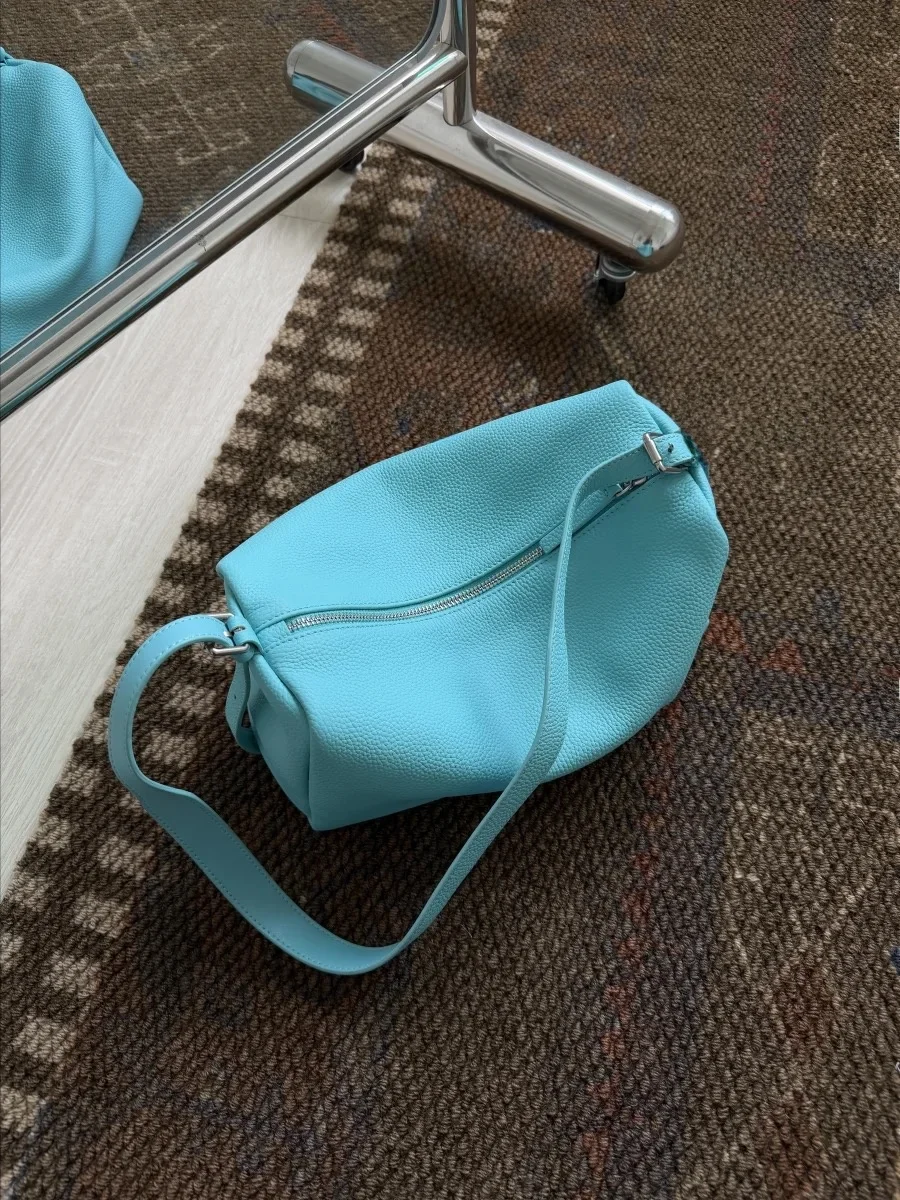 Bolso Minimalista Grande Tipo Soft Box Zhang DaYu, para Colgar Bajo el Brazo o Cruzado, Estilo Casual Simple Unisex, Forma de...