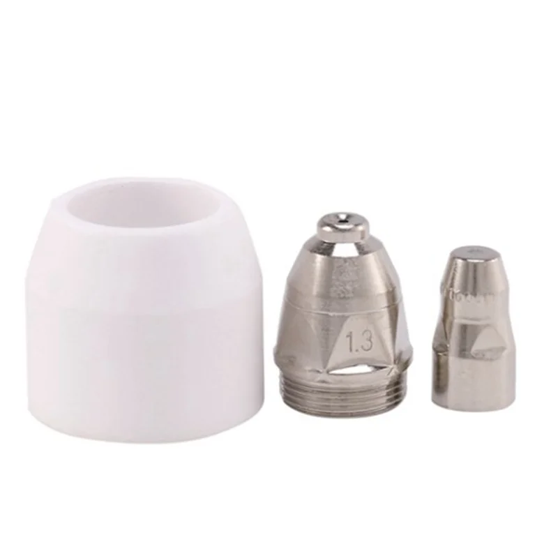 

AC88-P80 Plasma Electrode Tip Nozzle 1.5 100Amp Plasma Cutting Torch Consumables Accessory 140Pcs