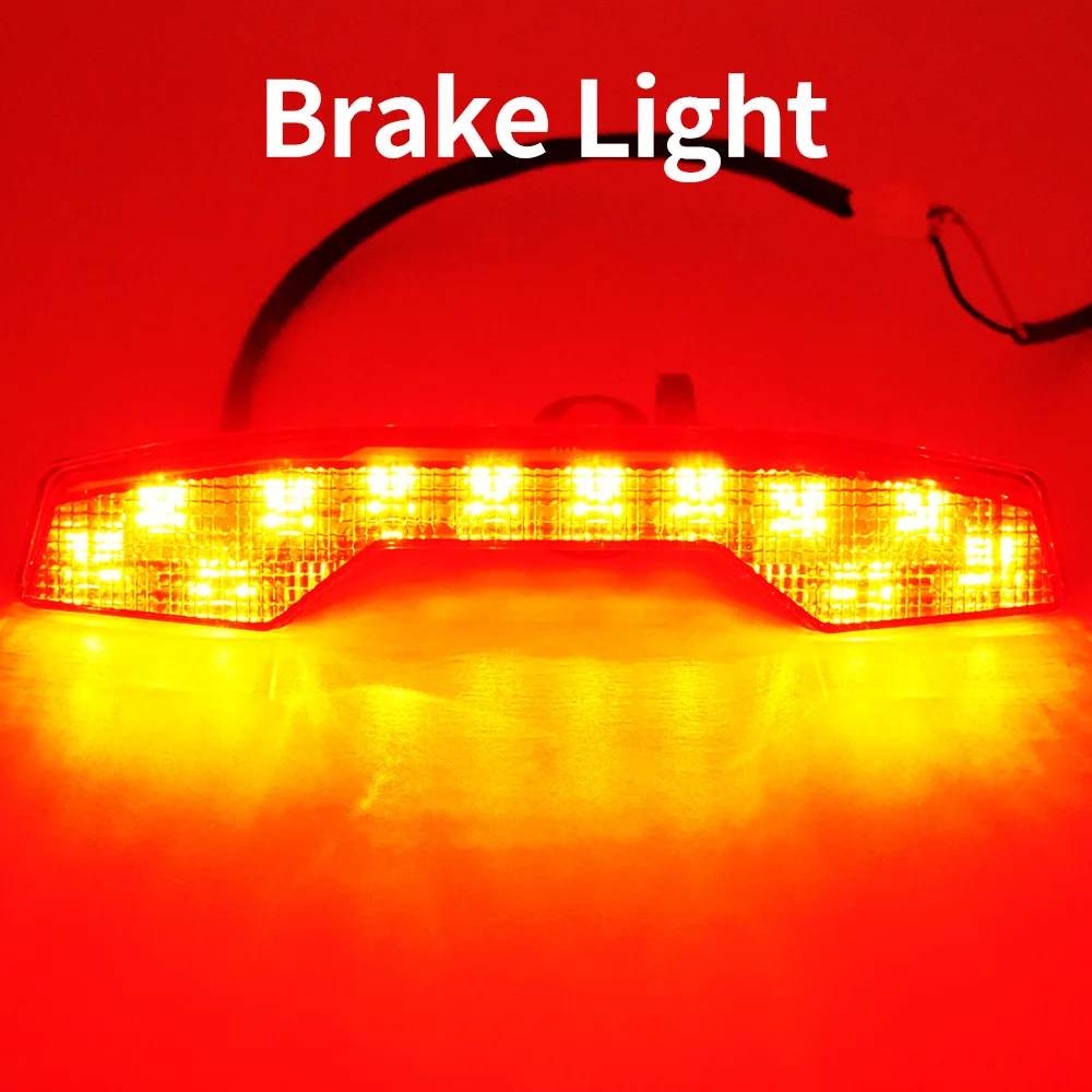 Smoke LED Tail Brake Light For 2006 2007 2008 2009 Suzuki LTR 450 LTR-450 LT-R450 Quadracer Motorcycle ATV