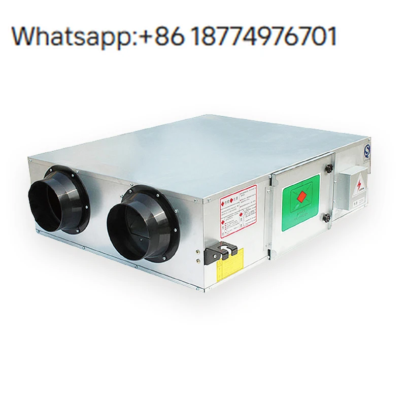 

Ceiling-Mounted HRV Heat Recovery Ventilator Fresh Air Equipment for Refrigeration & Heat Exchange