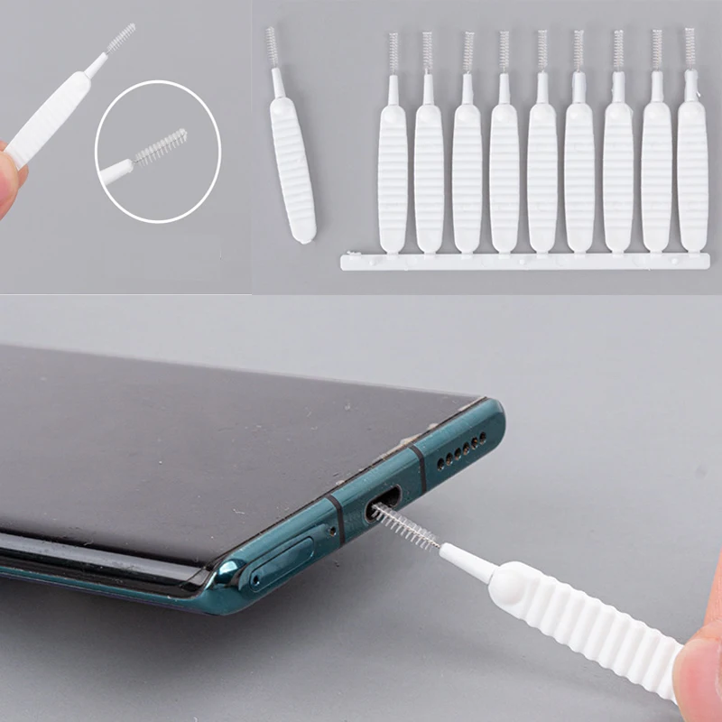 

Micro Nylon Brush Cleaning Shower Head Keyboard Mobile Phone Tiny Hole Dust Remove Blocked Cleaner Mini Pore Gap Brushes Tools