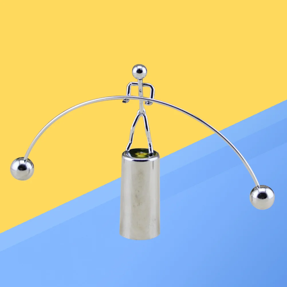 

Small Ornament Rotate Smooth Surface Home Bar Party Decor Steel Balance Law Decoration Art Craft Decoration