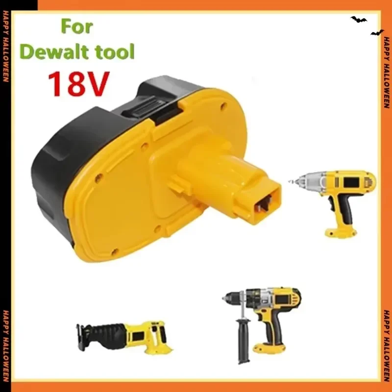 New 18V 6000mAh Ni-MH Battery for Dewalt DC9096 DE9039 DE9096 DE9098 DE9503 DC212 DC330 Cordless Drill Replacement Battery