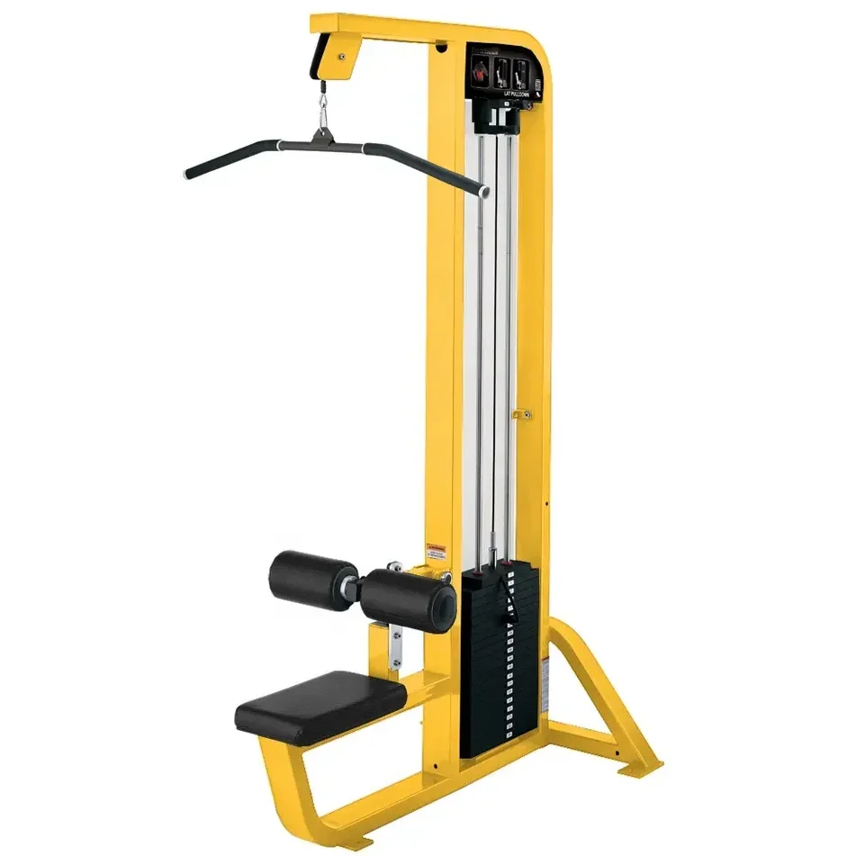 

High Quality Fitness Gym Machine Seated Pin Loaded Selection Lat Pulldown Machine
