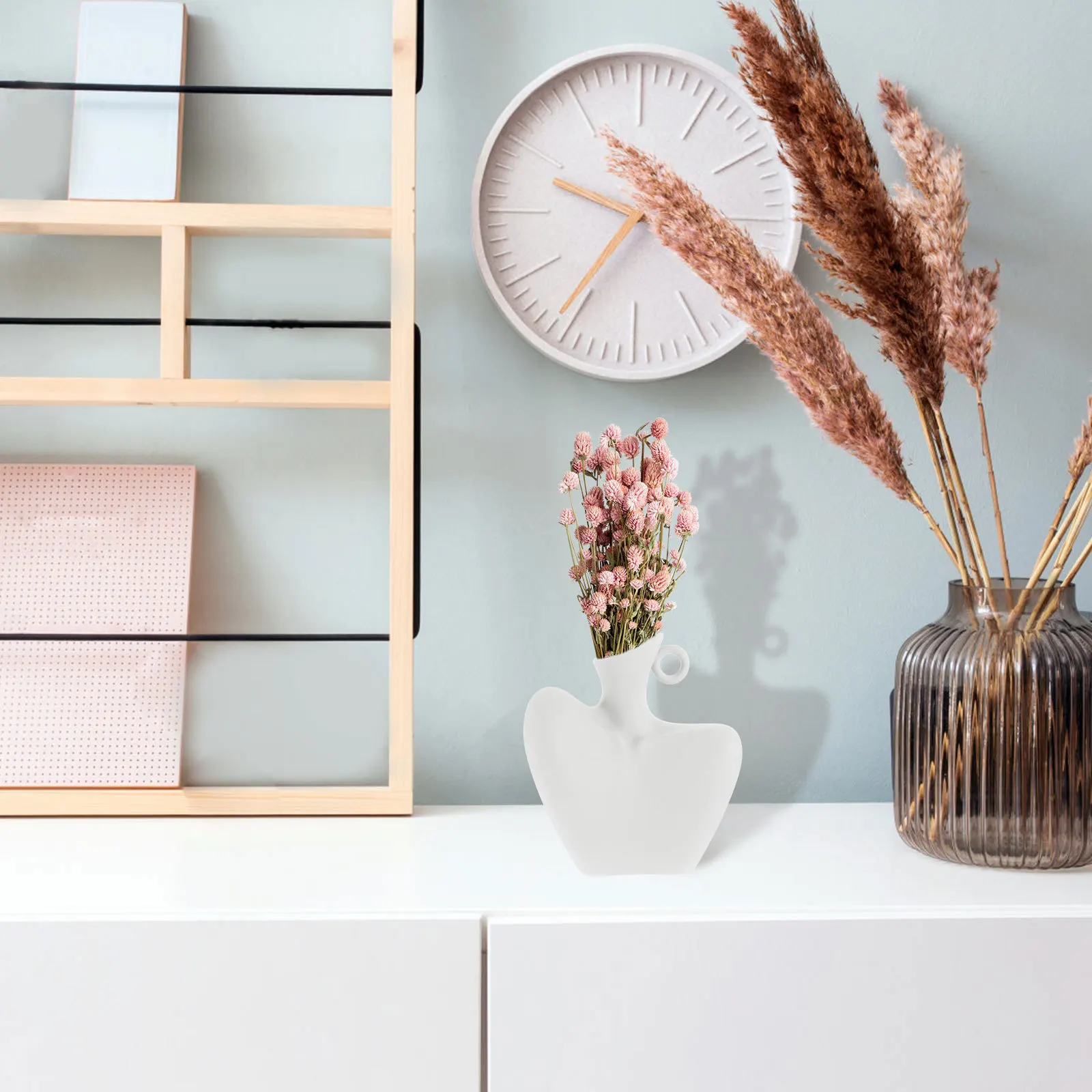 

Ceramic Artistic Vase Creative Gesture Decoration Decorations Sculpture Human Body