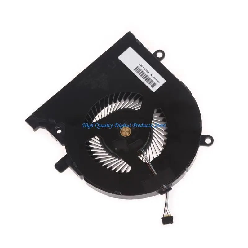 

U2JE CPU GPU Fan Laptop Cooling Fan 5V 4pin Radiator for HP OMEN 15-EK 15-EN