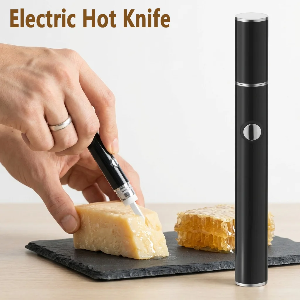 

Электрический термонож для пищевых продуктов и пластика, для резки концентратов, для резьбы, DIY, терморезак для пенопласта с керамическим лезвием