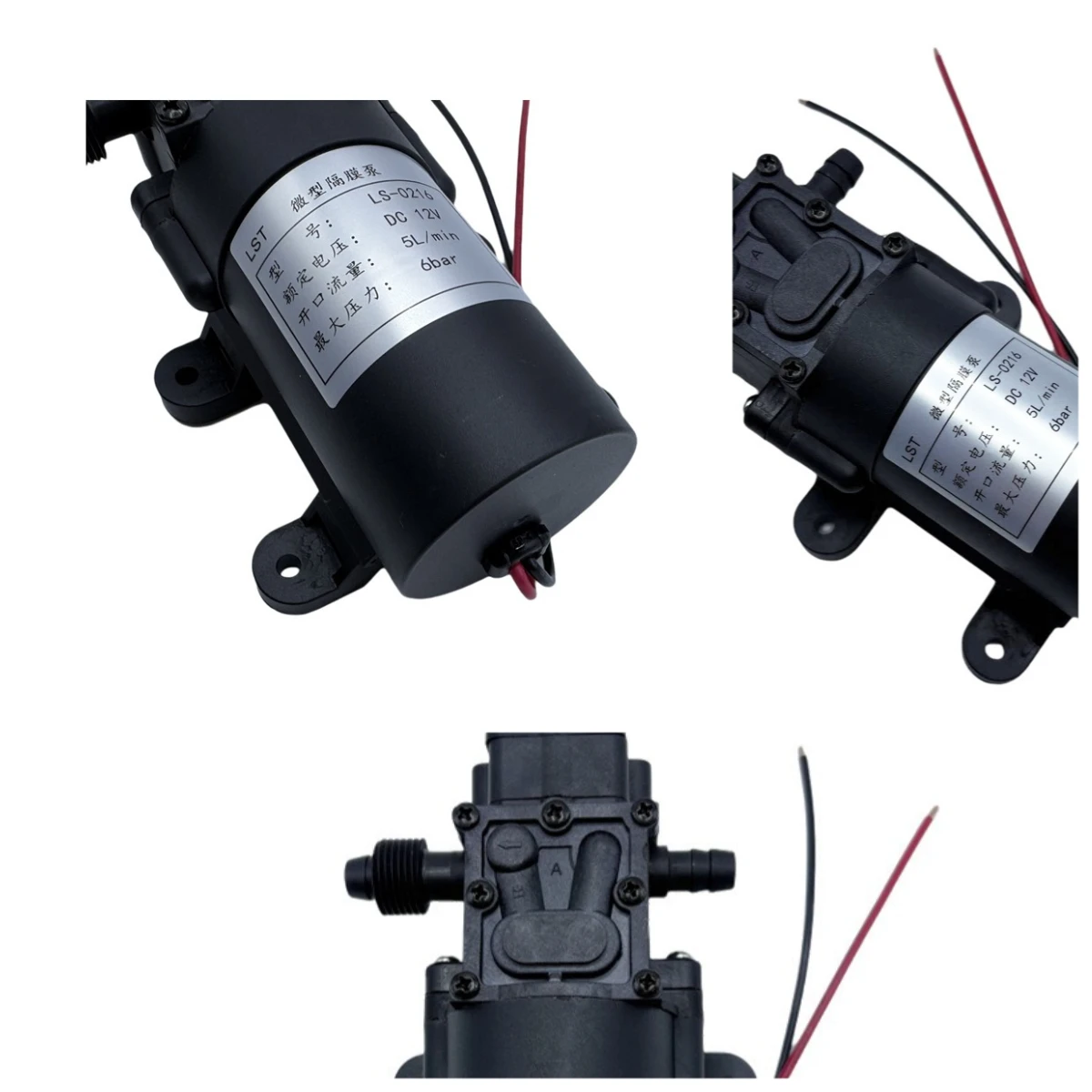 12V24V36V48V60W , Household Faucet Car Washing Machine Water Pump Automatic Start and Stop Pump