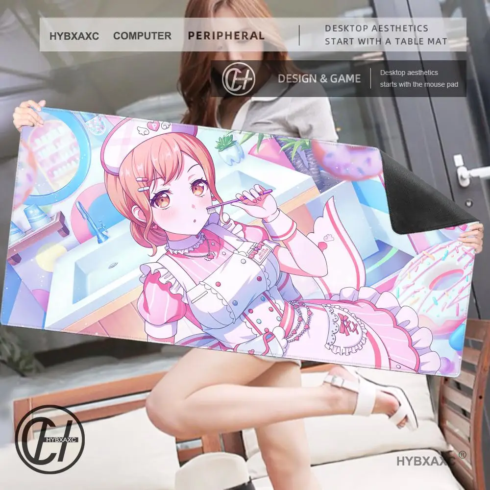 أنيمي P-PJSK ماوس الوسادة لطيف HD لوحة مكتب تمديد الألعاب لوحة المفاتيح الحصير كبيرة 90x40 سنتيمتر XXL ألعاب ماوس