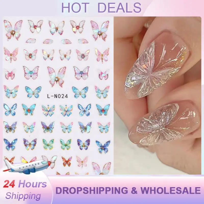 Pattern Decal Safe And Non-toxic General Nail Decorations For Special Occasions Nail Supplies The Most Popular Nail Stickers