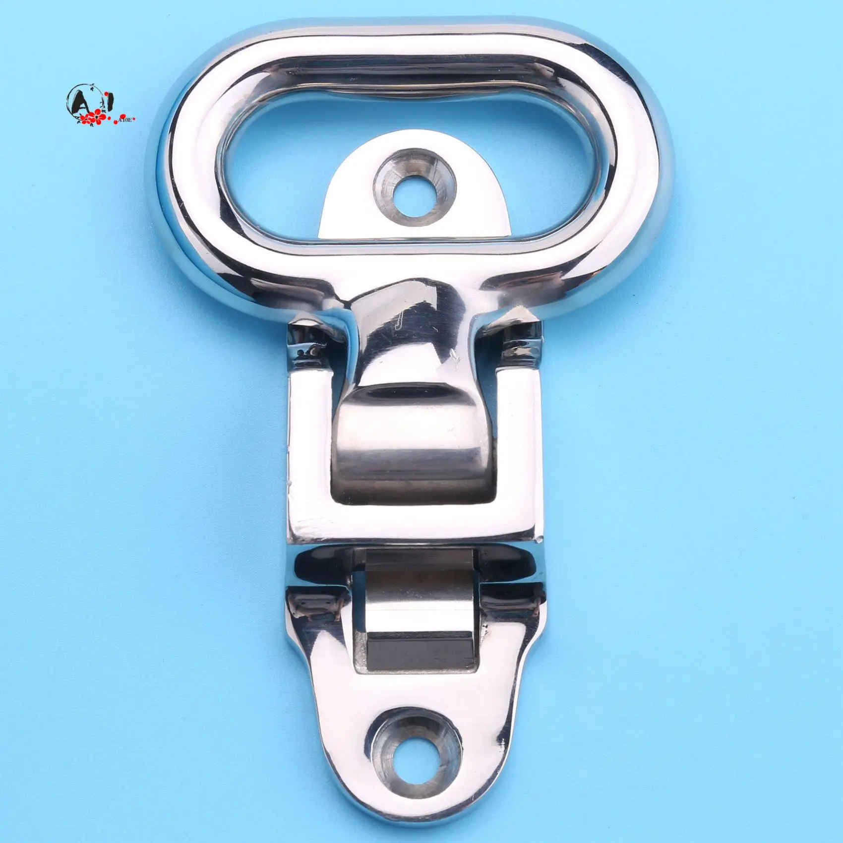 A10E-108X81mm Non-Slip 316 Stainless Steel Folding Mast Step Marine Boat Yacht Car RV Transom Step Fold Out Step