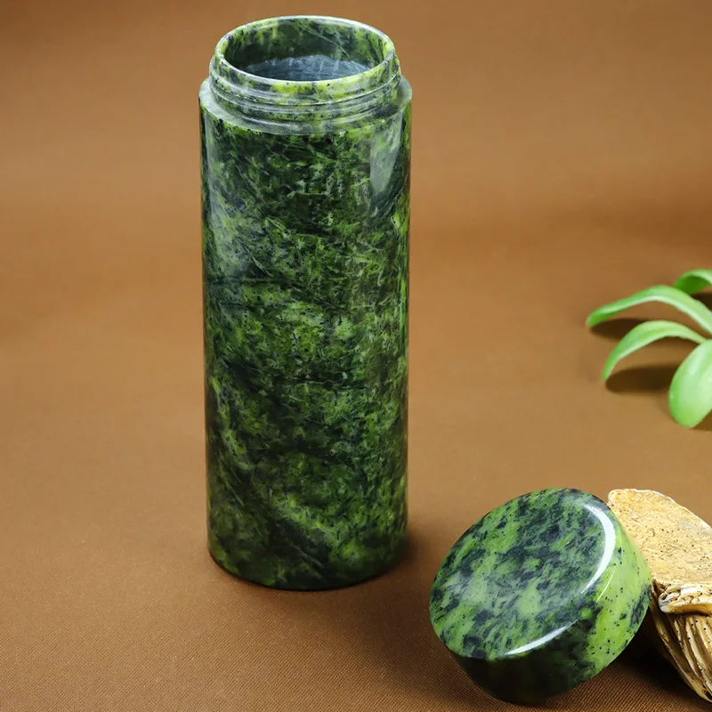 Pure Natural Medicine King Stone Tea Cup Office Cup Water Cup Magnetic Health Jade Tea Set