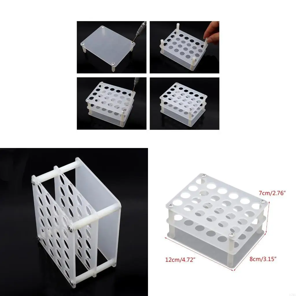 37ME Plastic Box Screws Storage Rack Box Screwdriver Storage Bracket Rack
