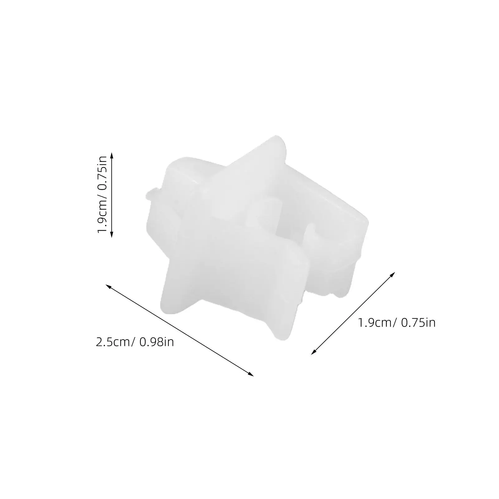 50Pcs Car Hood Support Rod Clip Precise Hood Lift Rod Retainer Clip Front Bonnet Repair Replacement
