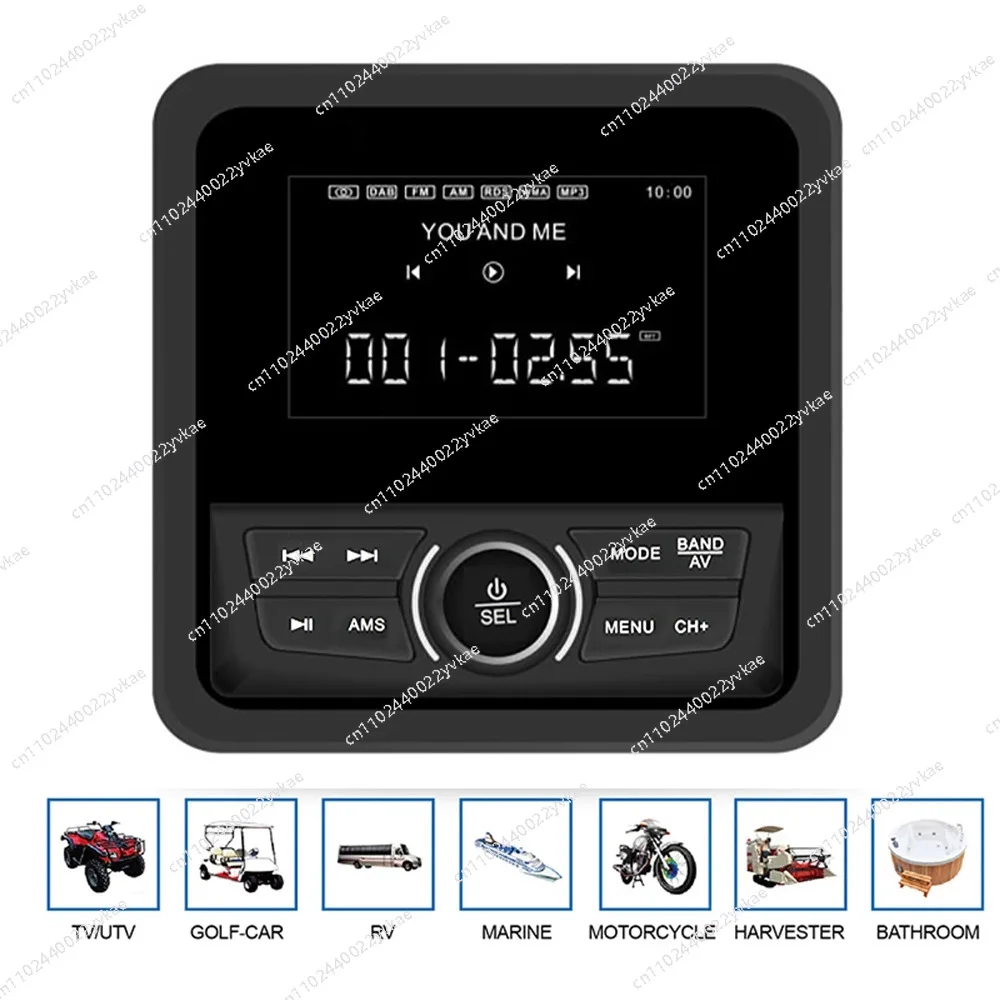 

Водонепроницаемый морской стерео Bluetooth радио мотоцикл аудио лодка автомобильный MP3-плеер автоматическая звуковая система F