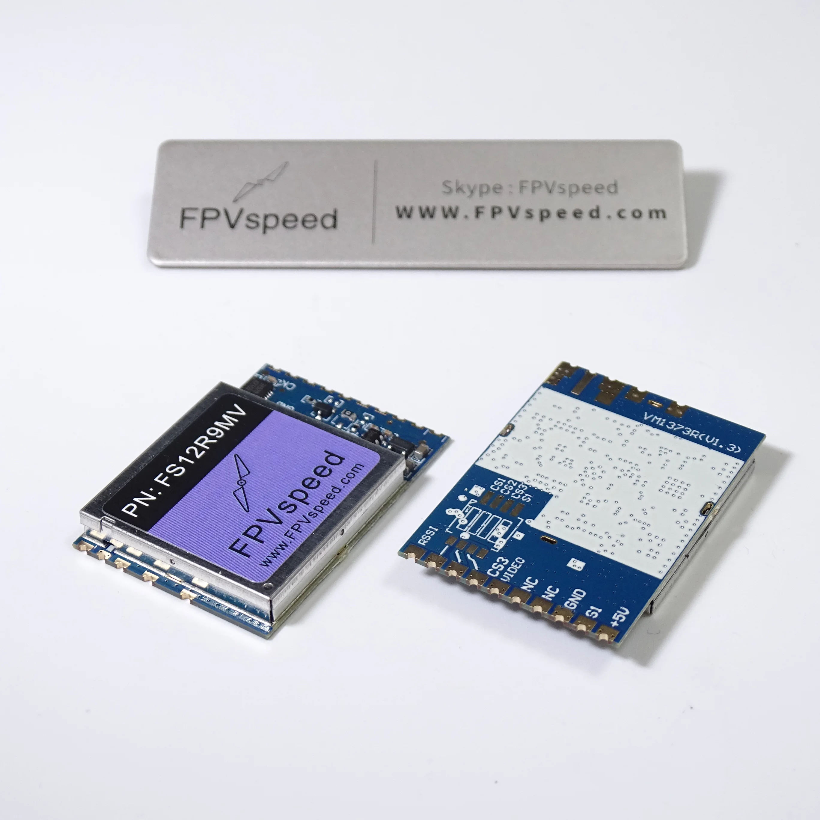 

FPVspeed VRX FS12R9MV（VM1373R）1.2G 1.3G 9CH Analog Wireless Video Receiver Module, High Sensitivity