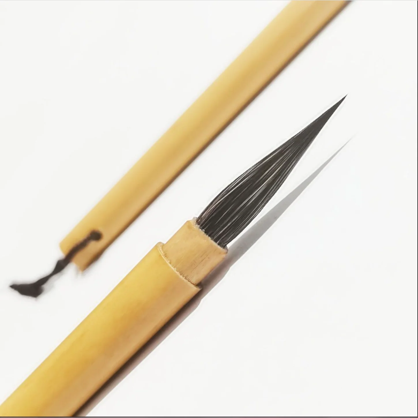 شو جين تي الخط الصيني فرشاة الرسم أرنب الشعر فرشاة النص العادية الصغيرة ليان القلم مخطوطة النصي مجموعة خطوط الرسم #2