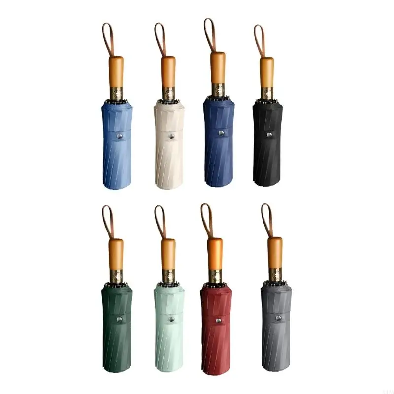 

A3PA Полностью автоматический бизнес -зонтик 16 -водонепроницаемые костяные солнечные зонты большие большие