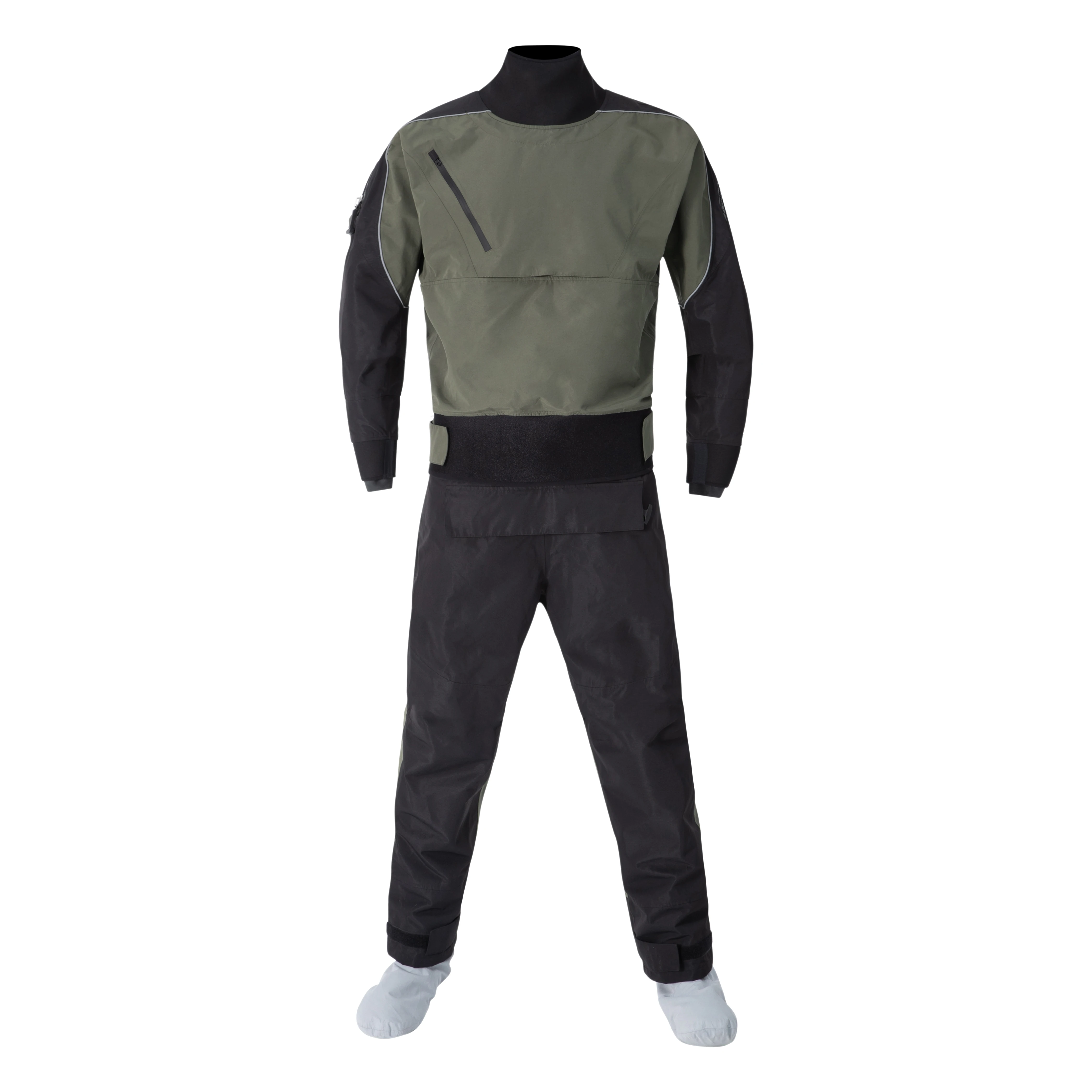 Kayaking Drysuits  dry suit for surfing diving suit by 3 layer polyester waterproof windproof clothing