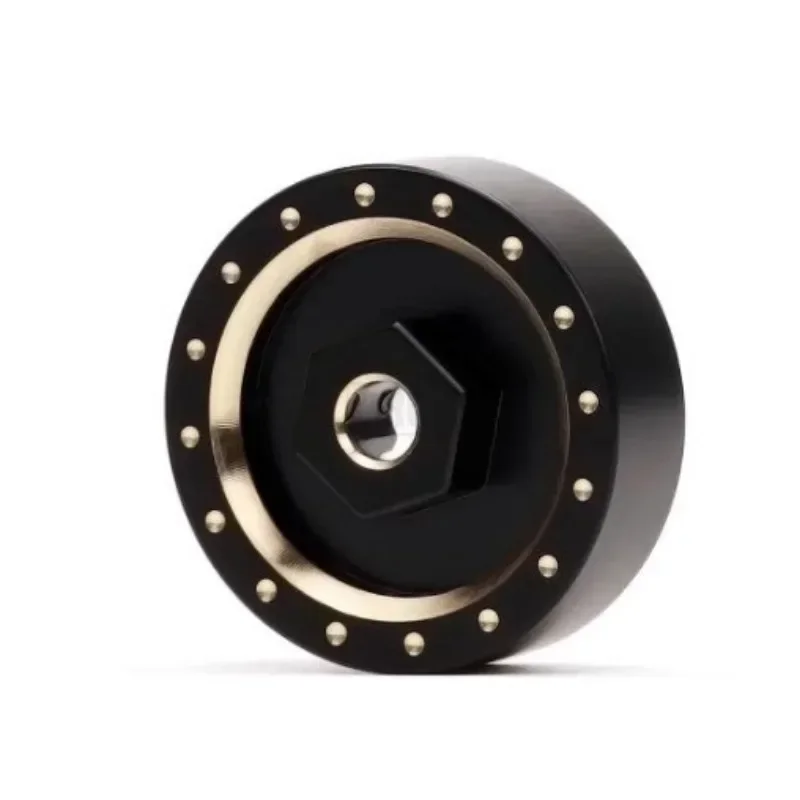 Zware Messing Fusees Messing Contragewicht Wiel Hex voor 1/24 RC Crawler Auto Axiale SCX24 Upgrade Onderdelen