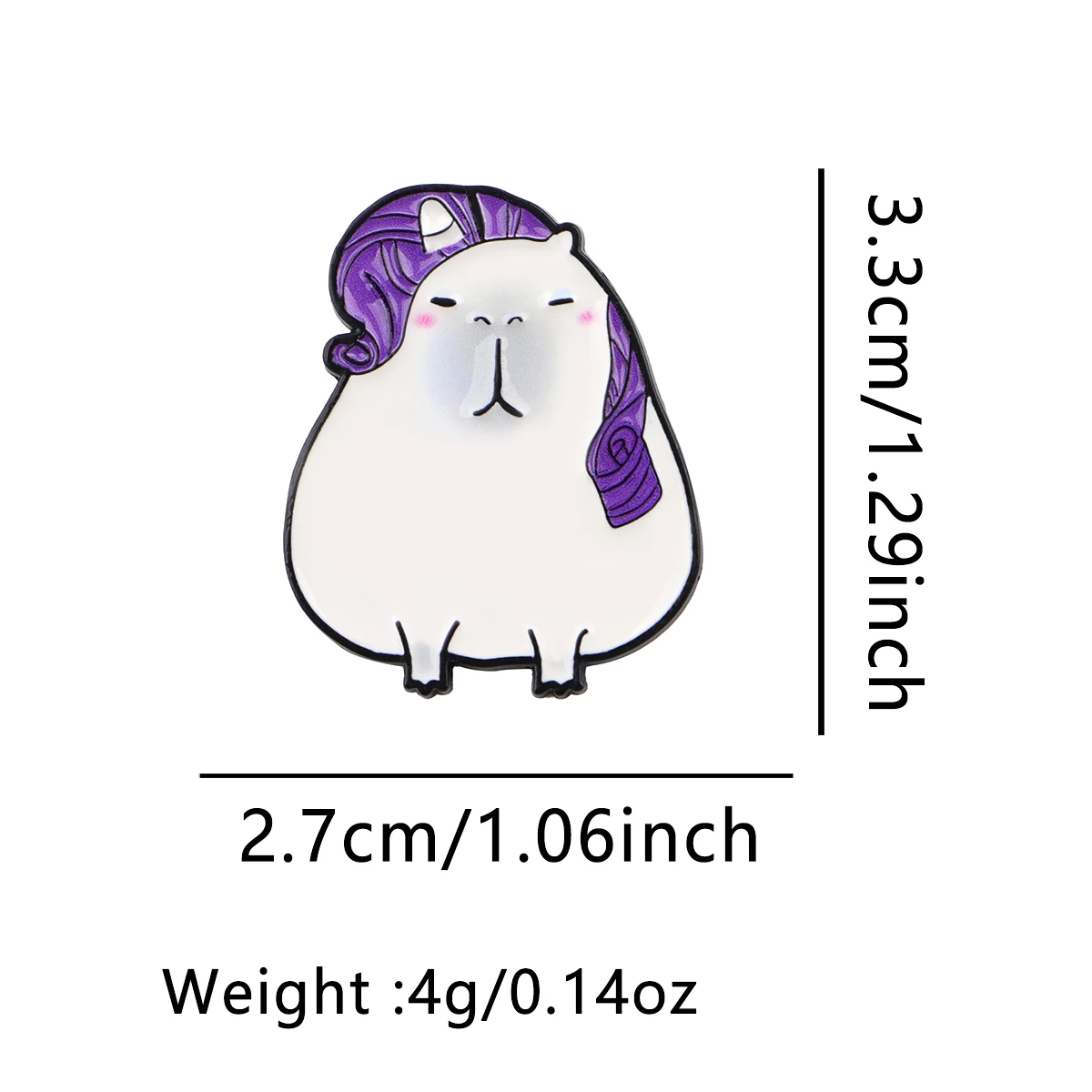 4pcs Cartoon Animals Lapel Pins for Backpack Soft Enamel Pin Women Men Brooch for Clothes Badges Toys Jewelry Accessories