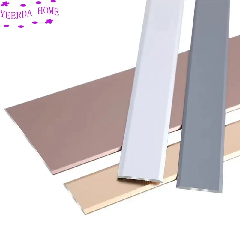 

Лента для прессования кромок из алюминиевого сплава, однолинейный порог, декоративная линия для пола, материалы для самостоятельного изготовления из алюминиевого сплава