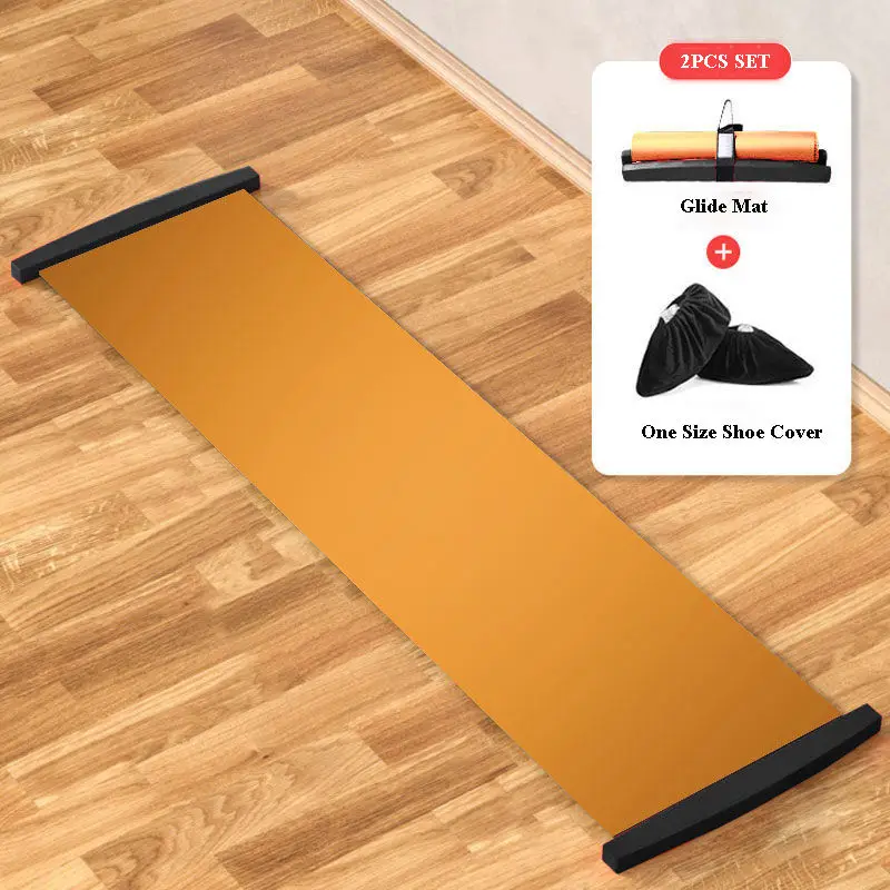 Tappetino scorrevole per Yoga sport Fitness Glide Plate Skating Training Glide Mat per Hockey su ghiaccio pattinaggio a rotelle accessori per