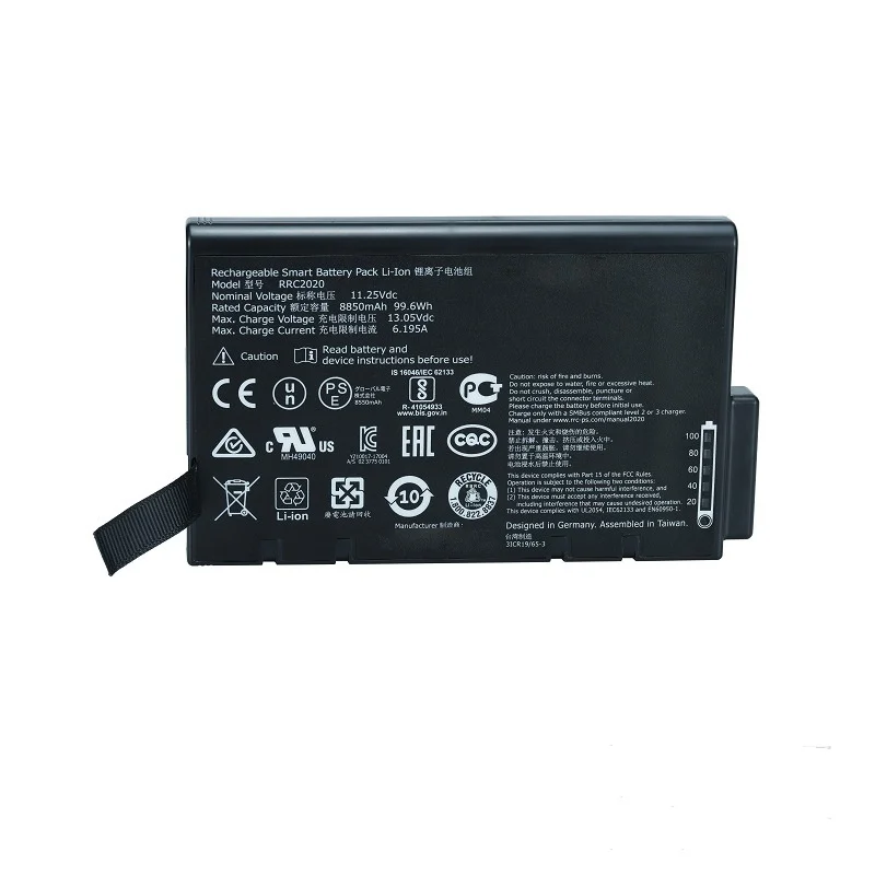 10.8V 7800mAh Replacement Lithium-ion RRC2020 Me.dical Equipment DS20 Battery for Patie.nt Monitor