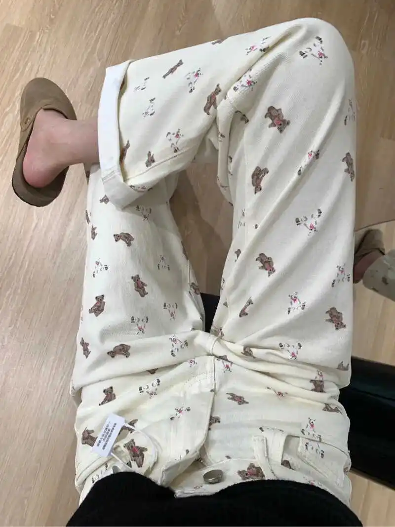 

Женские джинсы с низкой посадкой в стиле Downtown с карманами-карго и несколькими карманами, универсальная рабочая одежда, камуфляжные женские брюки в стиле милитари, джинсовые брюки