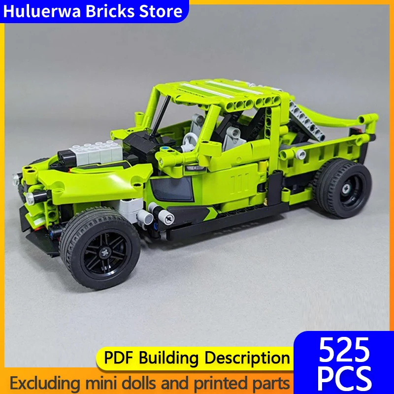 

Speed Racing Car Model MOC Building Bricks Enyo Modification Car Modular Technology Gifts Holiday Assemble Children Toys Suit